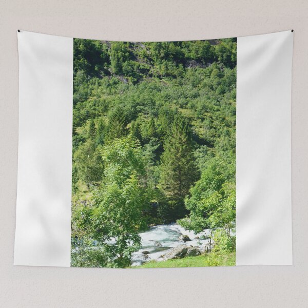 Item preview, Green landscape with river designed and sold by El-images1.