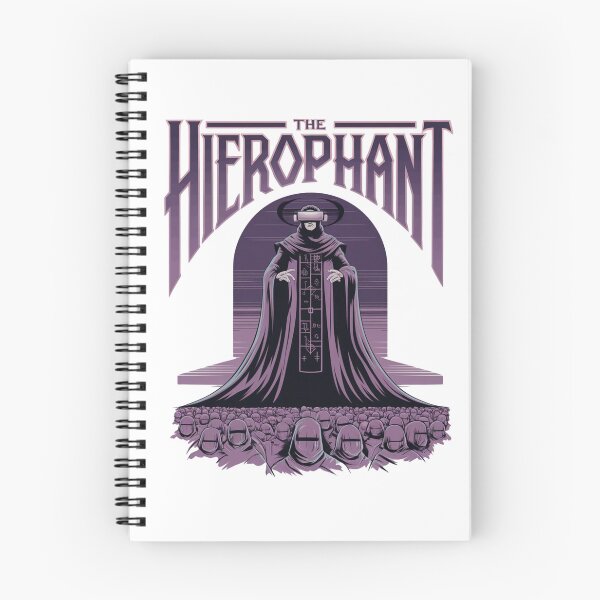 Aperçu de l'œuvre Tarot dystopique : Le Hiérophante créée et vendue par IndyNative.
