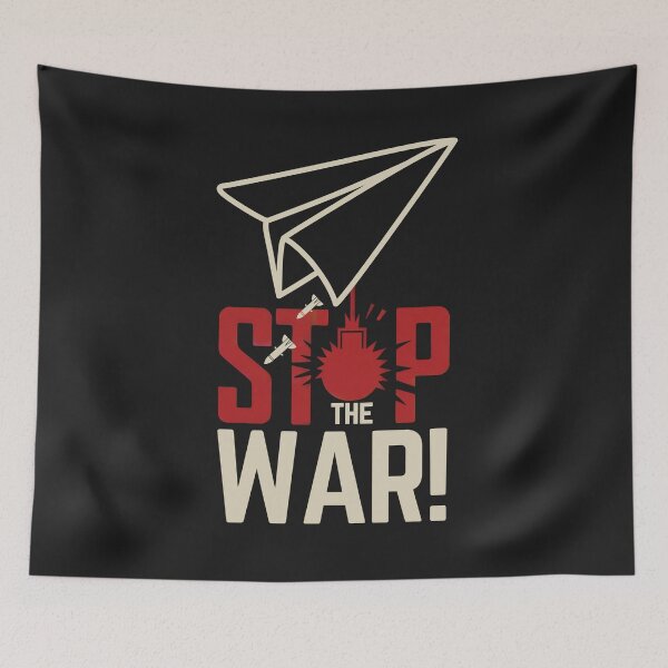 Item preview, Stop War In The World Peace Activist Protest designed and sold by Anniko Art Studio.