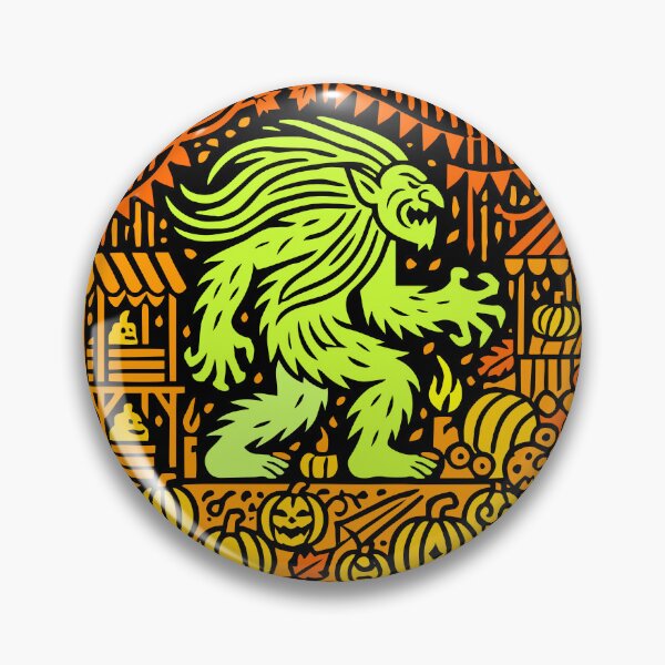 Item preview, Papercut Troll at a Spooky Fall Festival Scene designed and sold by Victor Shadehorn.
