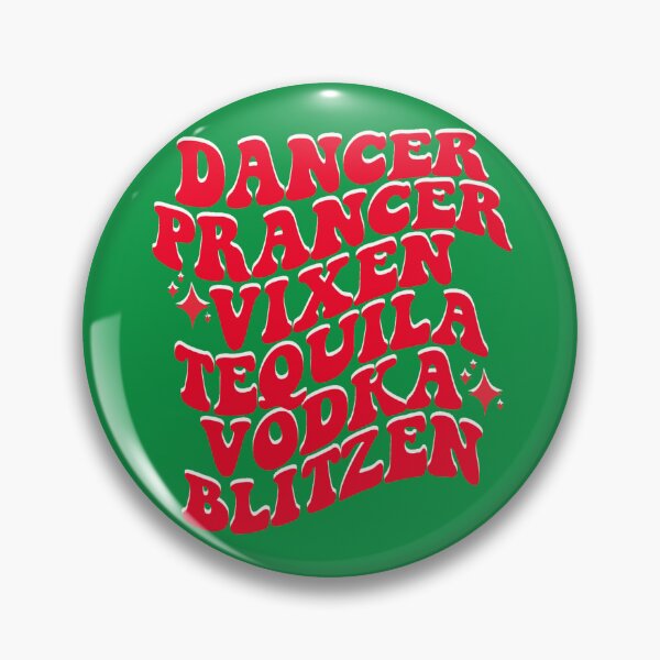 Aperçu de l'œuvre danseuse prancer vixen tequila vodka blitzen alcoholidays noël créée et vendue par Alyn8.