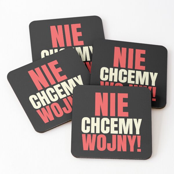 Item preview, Nie Chcemy Wojny Peace Activism Polish  Anti-War Statement designed and sold by Anniko Art Studio.