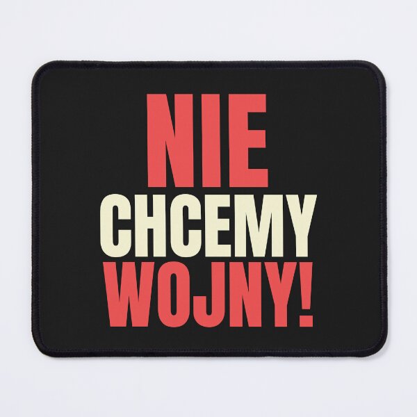 Item preview, Nie Chcemy Wojny Peace Activism Polish  Anti-War Statement designed and sold by Anniko Art Studio.