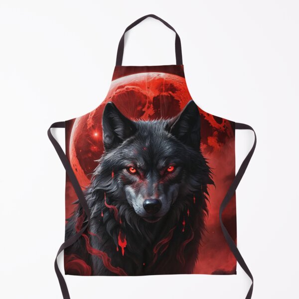 Item preview, Mystical Blood Moon Wolf designed and sold by RebelPaintBrush.