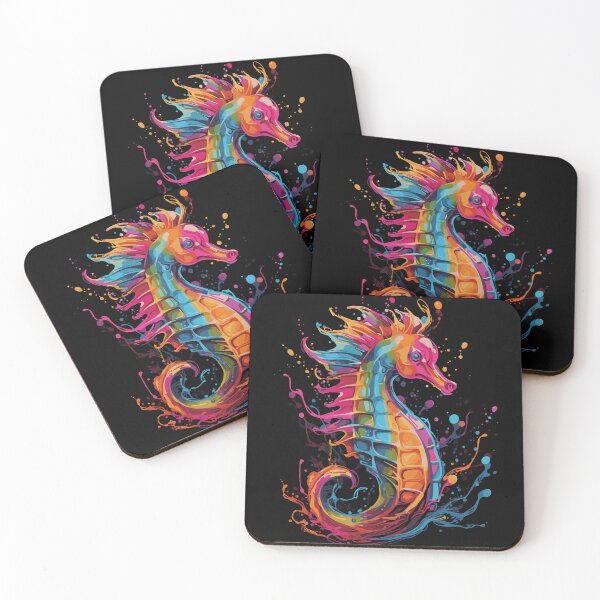 Item preview, Colorful Seahorse designed and sold by drizzd.