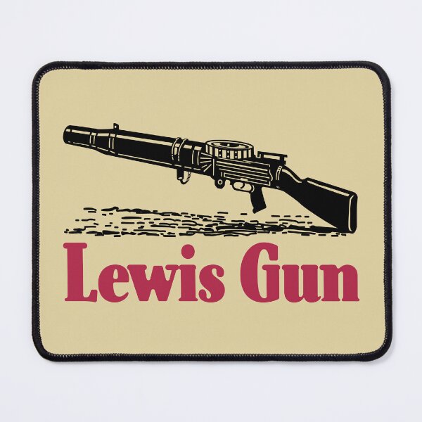 Item preview, Lewis Machine Gun WW1 Bold Graphic Memorabilia designed and sold by MilitaryMart.