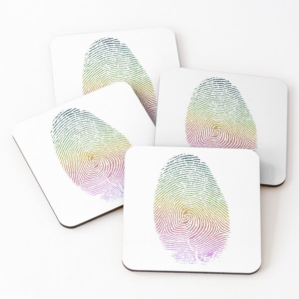 Item preview, Fingerprint rainbow designed and sold by theOrangeHippo.