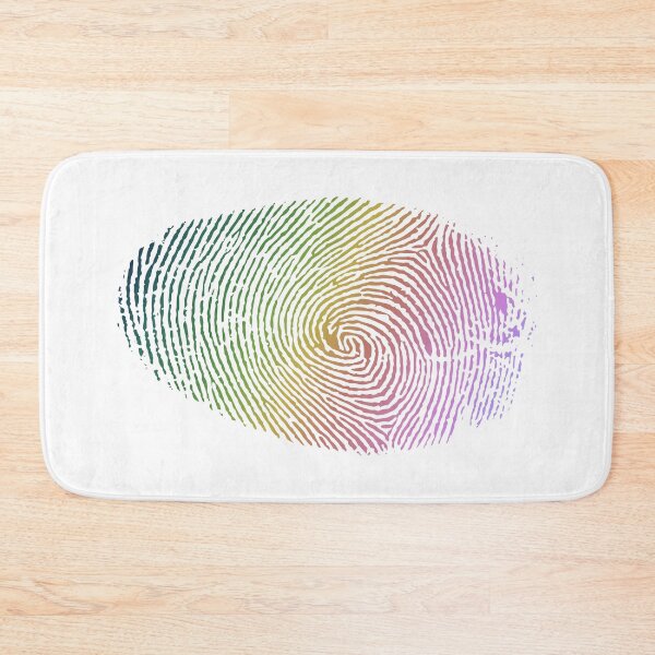 Item preview, Fingerprint rainbow designed and sold by theOrangeHippo.
