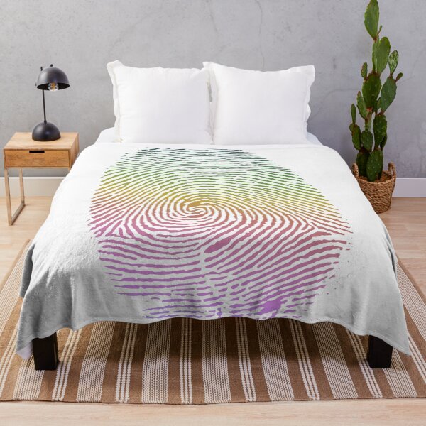 Item preview, Fingerprint rainbow designed and sold by theOrangeHippo.