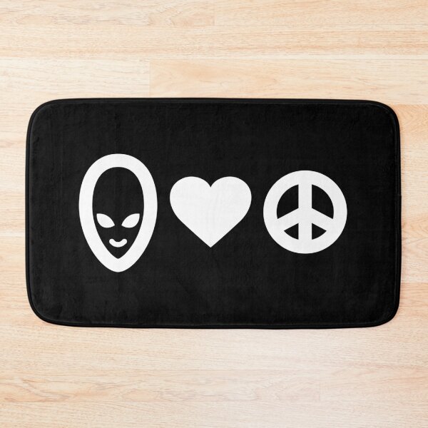 Item preview, Aliens Love Peace Icons for Sci-Fi Enthusiasts and Peace Advocates designed and sold by Victor Shadehorn.