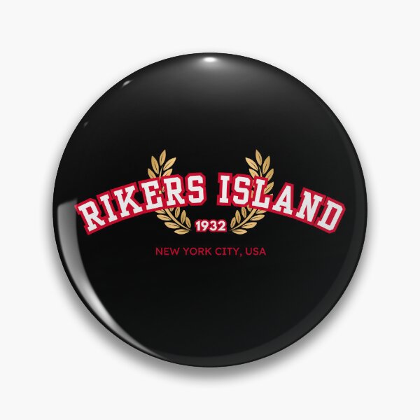 Item preview, Rikers Island Jail “Varsity,” White and Red designed and sold by UNK-Fatigues.