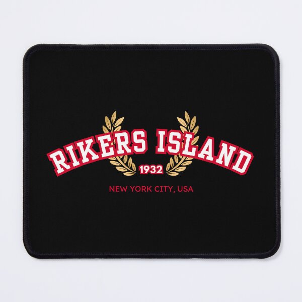 Item preview, Rikers Island Jail “Varsity,” White and Red designed and sold by UNK-Fatigues.
