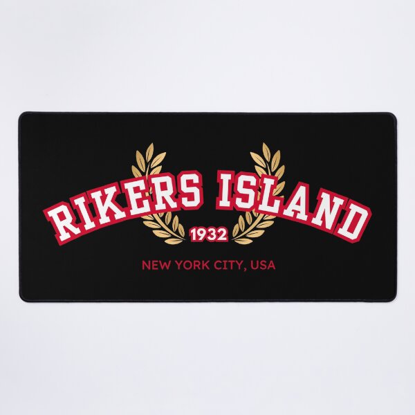 Item preview, Rikers Island Jail “Varsity,” White and Red designed and sold by UNK-Fatigues.