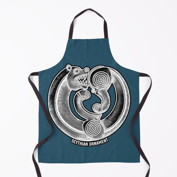 Item preview, Scythian ornament on dark designed and sold by burbuja.