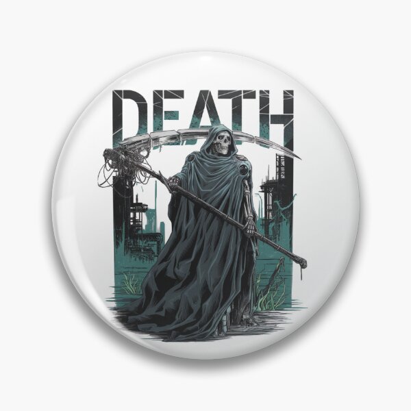 Aperçu de l'œuvre Tarot dystopique : la mort créée et vendue par IndyNative.