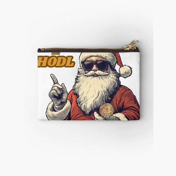 Artikelvorschau, Santa Bitcoin Just Hodl entworfen und verkauft von NicolasGlowArt.