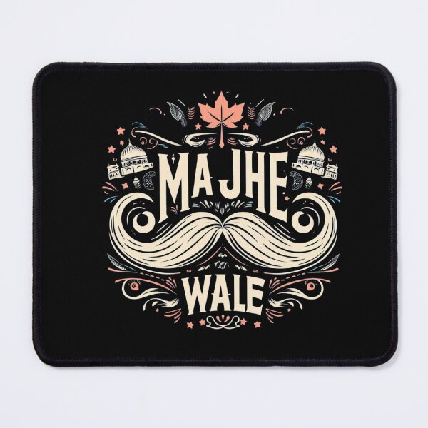Item preview, Majhe Wale - Punjabi Quote Design for T-Shirts, Hoodies, Mugs & More designed and sold by harmzk90.
