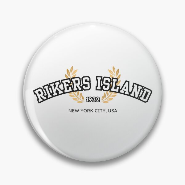 Item preview, Rikers Island Jail “Varsity,” White and Black designed and sold by UNK-Fatigues.