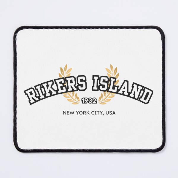 Item preview, Rikers Island Jail “Varsity,” White and Black designed and sold by UNK-Fatigues.