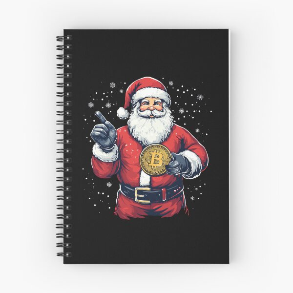 Item preview, Bitcoin Santa T-Shirt designed and sold by NicolasGlowArt.