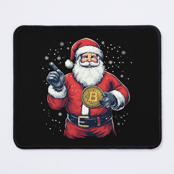 Item preview, Bitcoin Santa T-Shirt designed and sold by NicolasGlowArt.