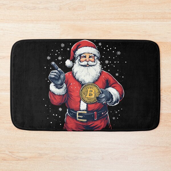 Item preview, Bitcoin Santa T-Shirt designed and sold by NicolasGlowArt.