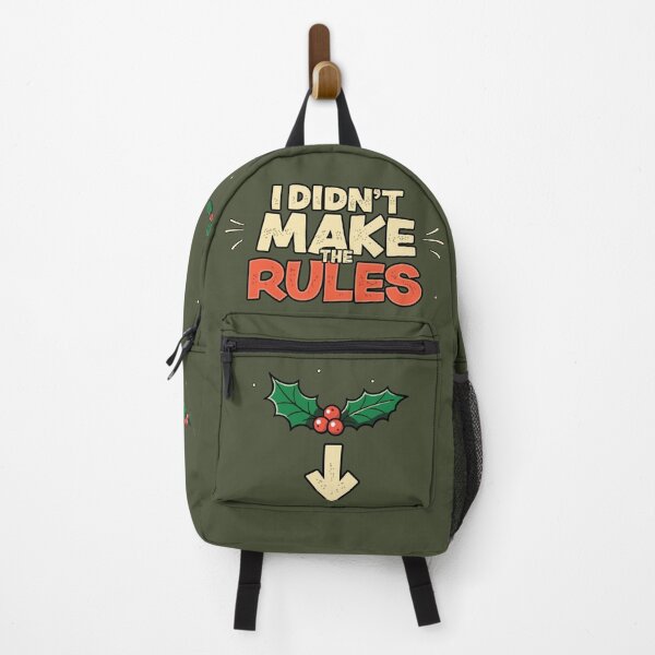 Item preview, Xmas I Didn't Make the Rules Funny Christmas Men Women designed and sold by GregArtShop.