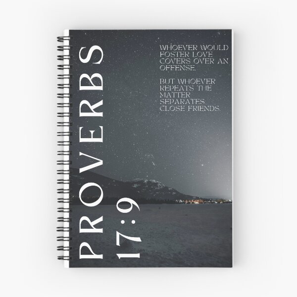 Item preview, Proverbs 17:9 designed and sold by darkskinbender.