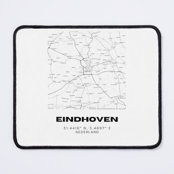 Item preview, Eindhoven Minimalist Map Art | Netherlands | 51.4416° N, 5.4697° E designed and sold by RM-Journey.