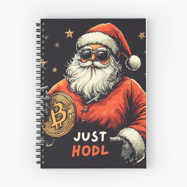 Item preview, Retro Santa Bitcoin designed and sold by NicolasGlowArt.