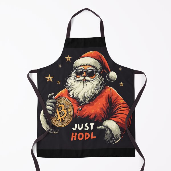 Item preview, Retro Santa Bitcoin designed and sold by NicolasGlowArt.