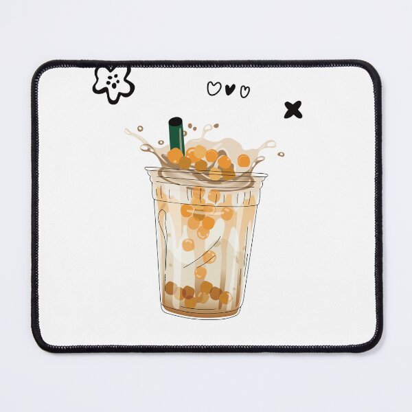 Item preview, Women Cute Cartoon Bubble Boba Tea Artist Designed T-Shirt designed and sold by MPDesignStudio.