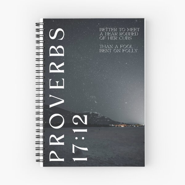 Item preview, Proverbs 17:12 designed and sold by darkskinbender.