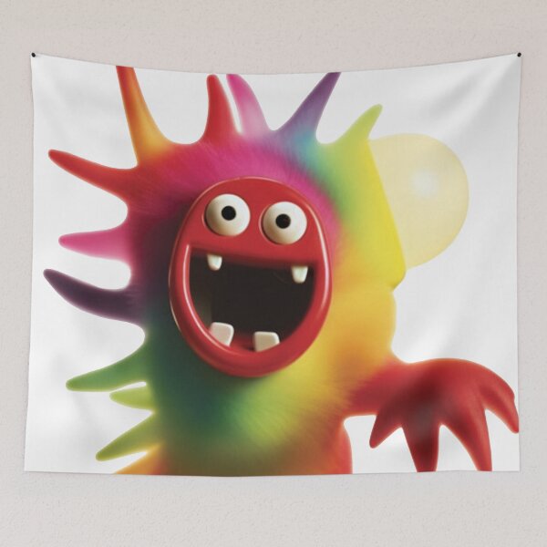 Item preview, Colorful Bubble Head Monster designed and sold by Bootsyland.