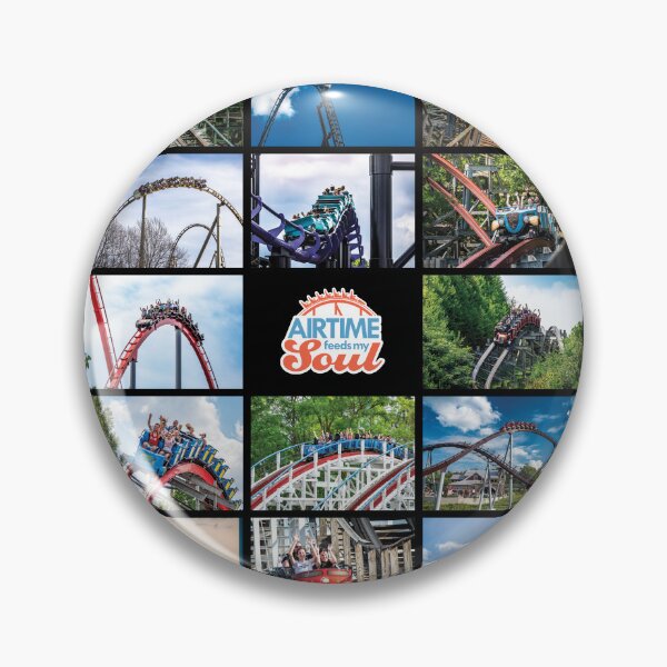 Item preview, Airtime Feeds My Soul Roller Coaster Photo Collage designed and sold by Thrilltography.