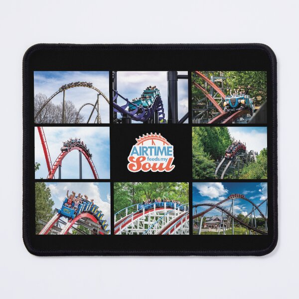 Item preview, Airtime Feeds My Soul Roller Coaster Photo Collage designed and sold by Thrilltography.