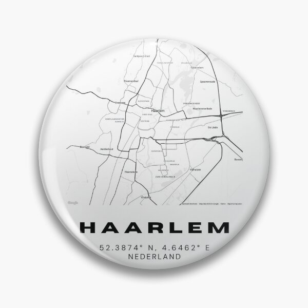 Item preview, Haarlem Minimalist Map Art | Netherlands | 52.3874° N, 4.6462° E designed and sold by RM-Journey.