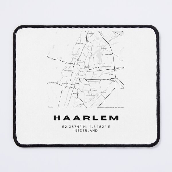 Item preview, Haarlem Minimalist Map Art | Netherlands | 52.3874° N, 4.6462° E designed and sold by RM-Journey.
