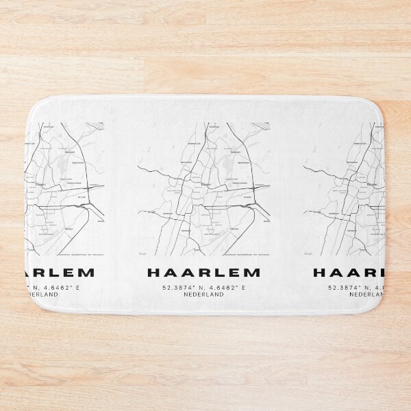 Item preview, Haarlem Minimalist Map Art | Netherlands | 52.3874° N, 4.6462° E designed and sold by RM-Journey.