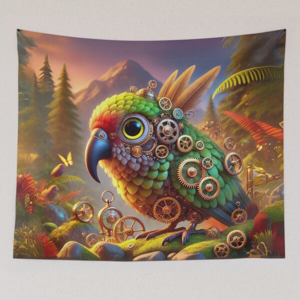 Item preview, Steampunk Kea designed and sold by Sillytoe.