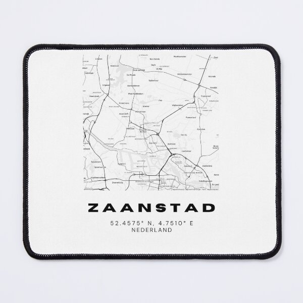 Item preview, Zaanstad Minimalist Map Art | Netherlands | 52.4575° N, 4.7510° E designed and sold by RM-Journey.
