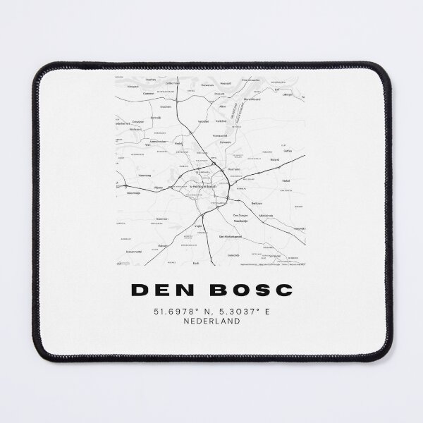 Item preview, ’s-Hertogenbosch Minimalist Map Art | Netherlands | 51.6978° N, 5.3037° E designed and sold by RM-Journey.