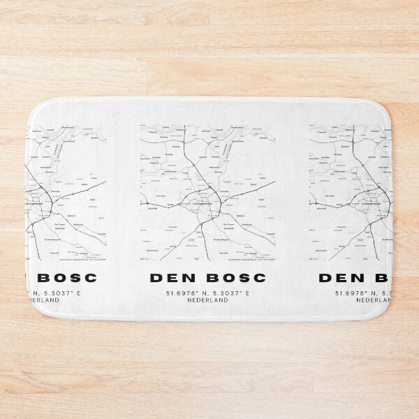 Item preview, ’s-Hertogenbosch Minimalist Map Art | Netherlands | 51.6978° N, 5.3037° E designed and sold by RM-Journey.
