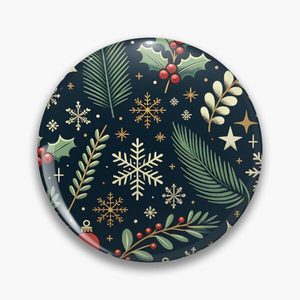 Artikelvorschau, Klassische Weihnachtseleganz – Festliches Muster entworfen und verkauft von Belarte.shop.