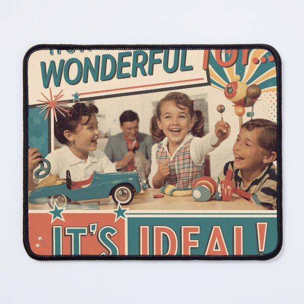 Item preview, 1950s Ideal Toys Nostalgic Retro Childhood Ad Tribute designed and sold by 90snerd.
