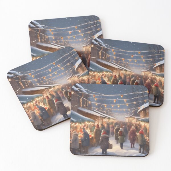 Item preview, Charming Christmas Market designed and sold by MarkLines.