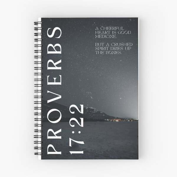 Item preview, Proverbs 17:22 designed and sold by darkskinbender.