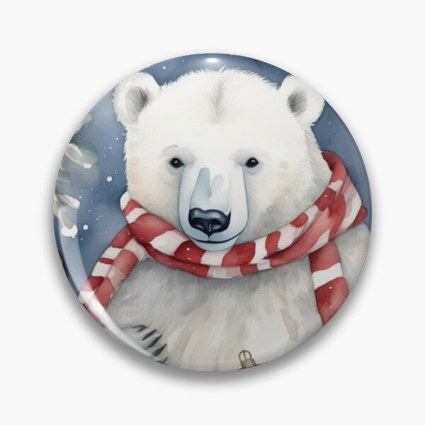 Item preview, Festive Polar Bear Fun designed and sold by MarkLines.