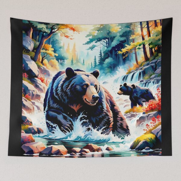 Item preview, Bears Fishing v1 designed and sold by Helios Be. Lavsh.