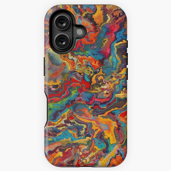 Vista previa del artículo con la obra «Textura de mármol arcoiris abstracto», diseñado y vendido por Righan Wallace.